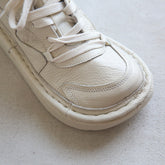 Women Retro Cowhide Handmade Thick Sole Casual Boots Newgew Shoes